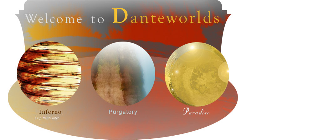 Danteworlds, courtesy of Guy Raffa. 